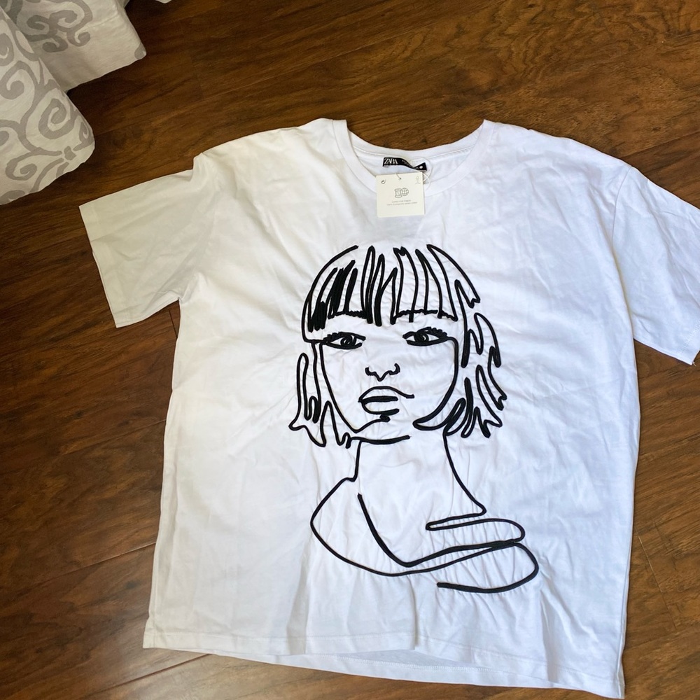 Zara shirt white